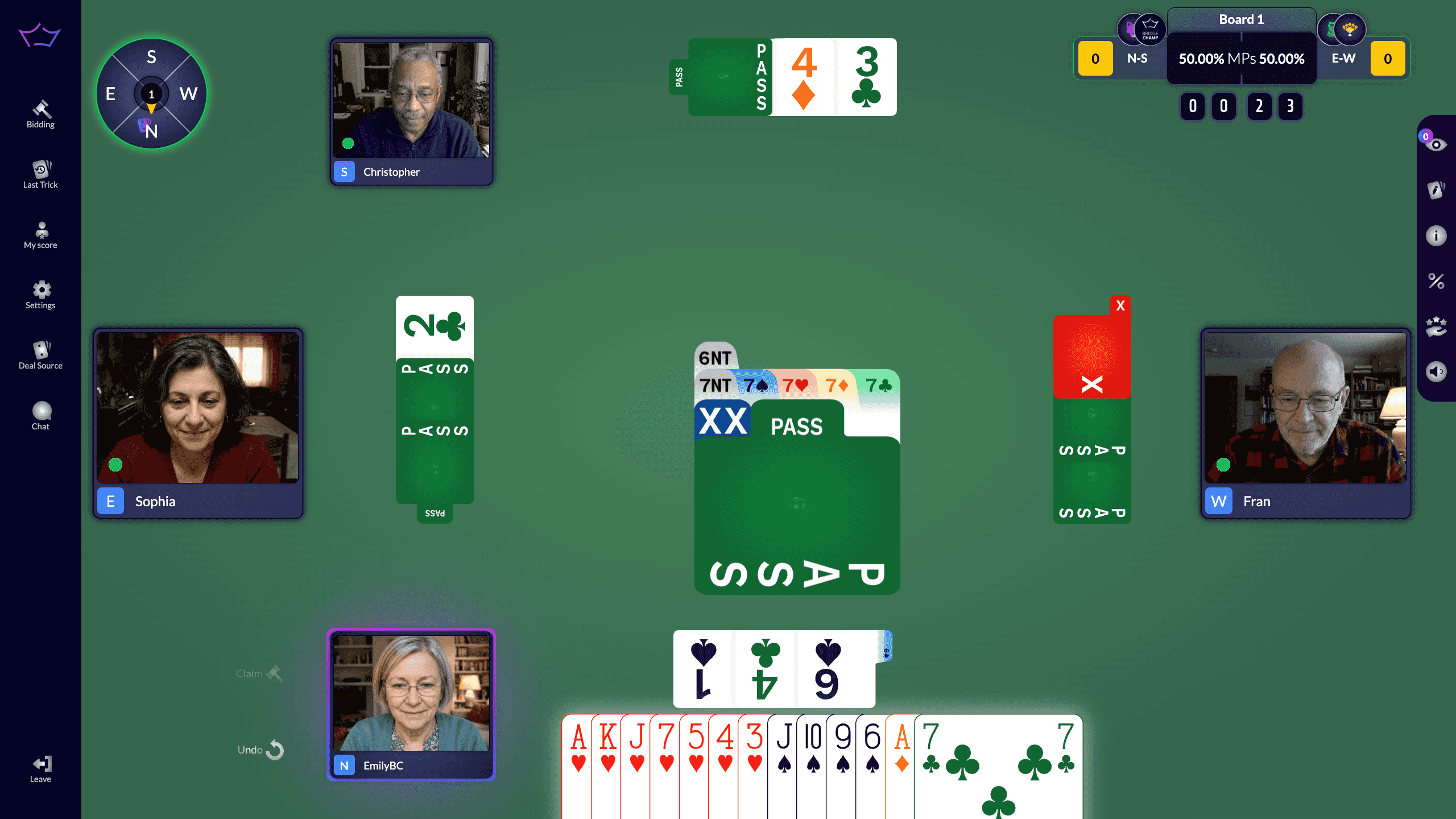 Bridge Champ in your web browser