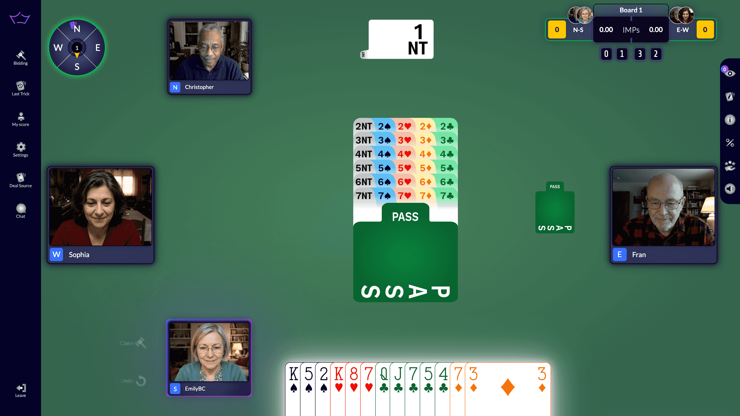 Bridge Champ in your web browser